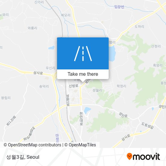 성월3길 map