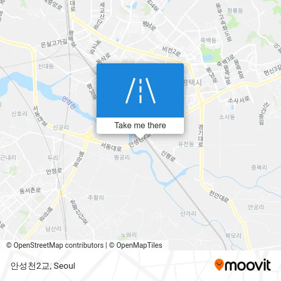 안성천2교 map