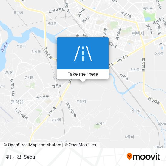 평궁길 map
