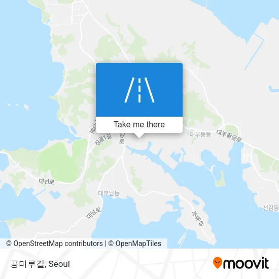 공마루길 map