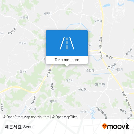 해문서길 map