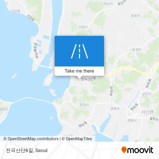 전곡산단6길 map