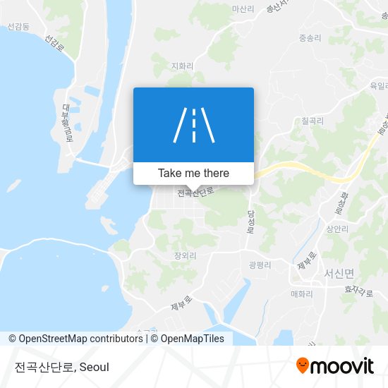 전곡산단로 map