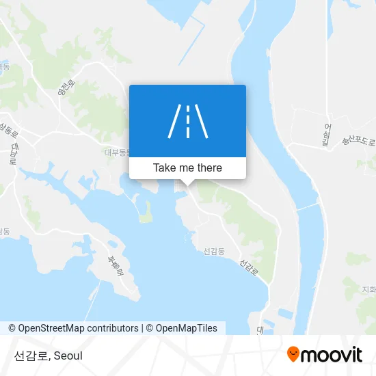선감로 map