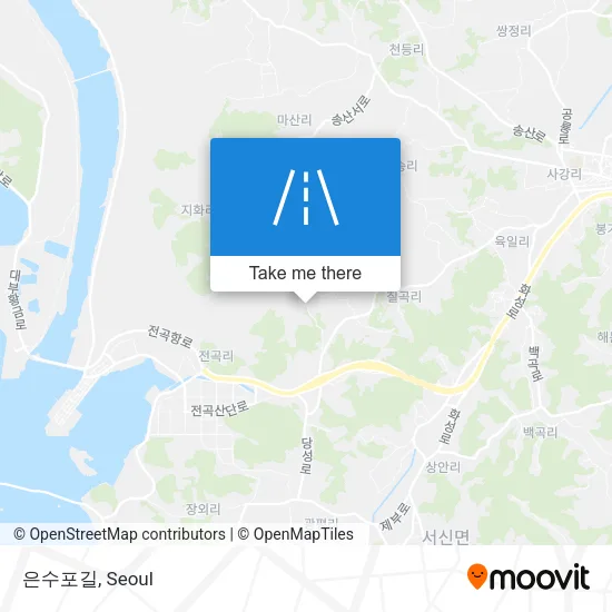 은수포길 map