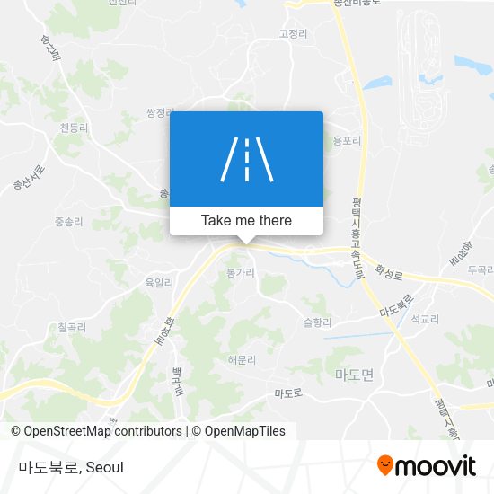 마도북로 map