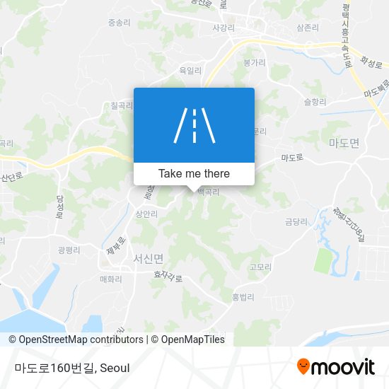 마도로160번길 map