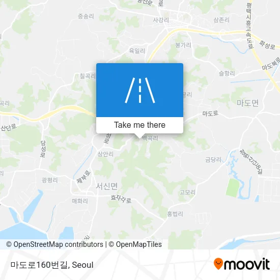 마도로160번길 map