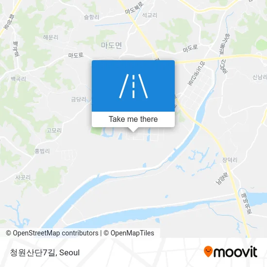 청원산단7길 map