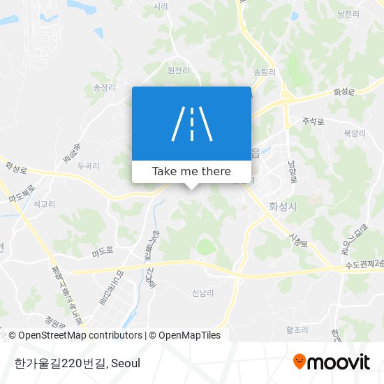 한가울길220번길 map