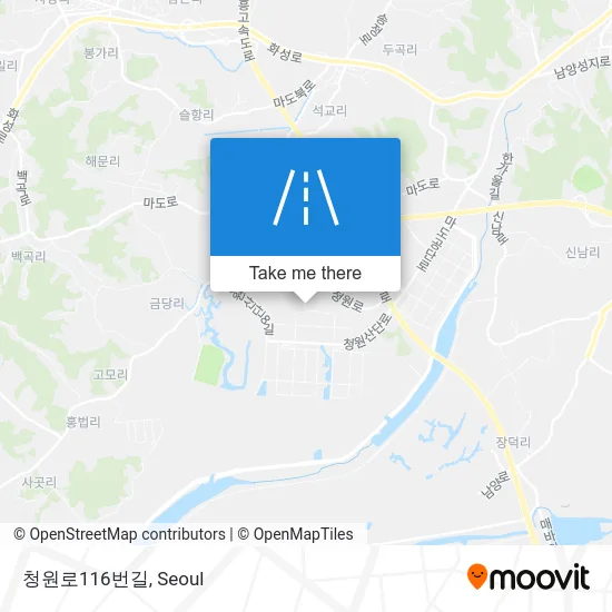 청원로116번길 map