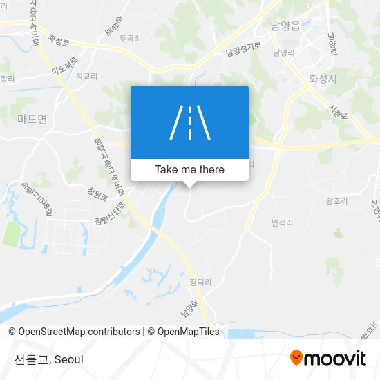 선들교 map