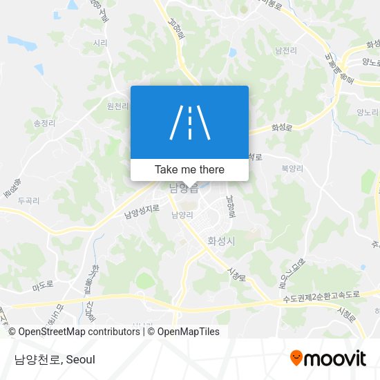 남양천로 map