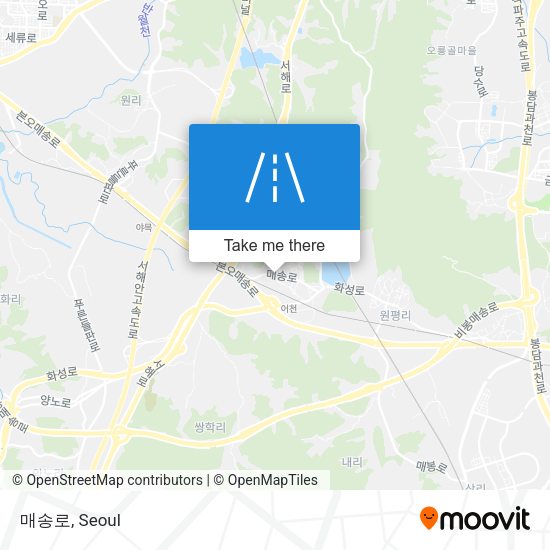 매송로 map