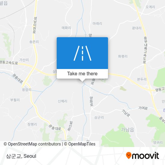 삼군교 map