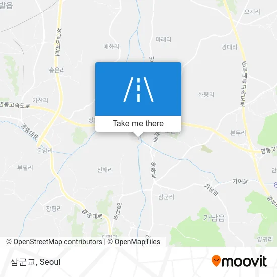 삼군교 map