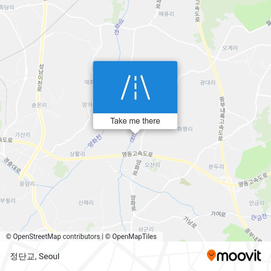 정단교 map
