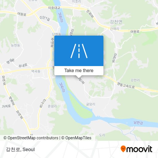강천로 map