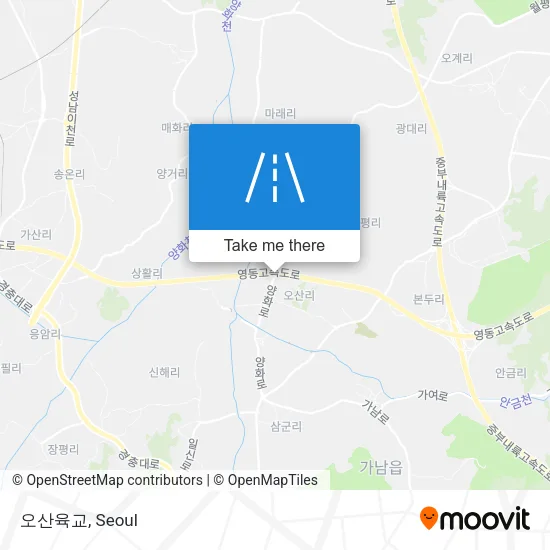 오산육교 map