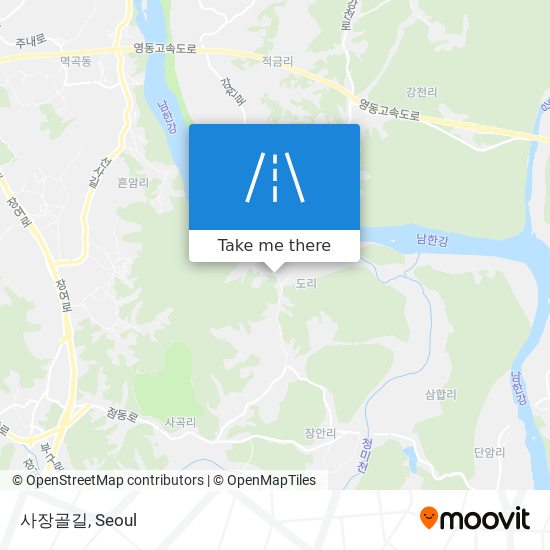 사장골길 map