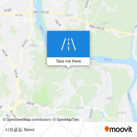 사장골길 map