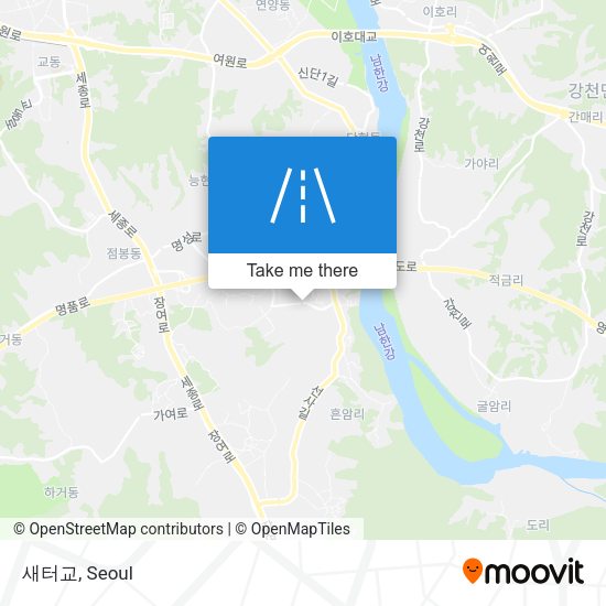 새터교 map