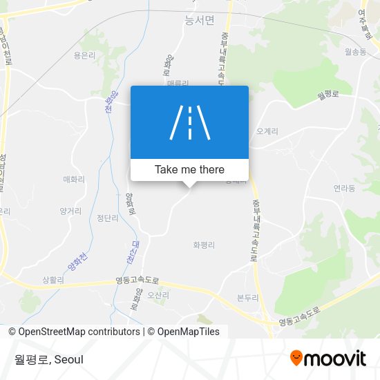 월평로 map