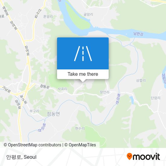 안평로 map