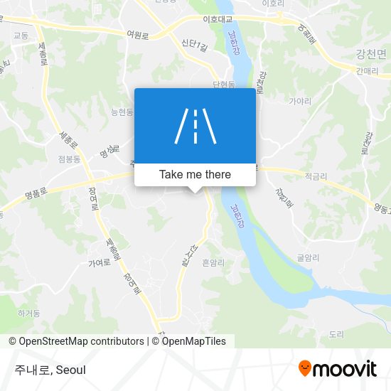 주내로 map