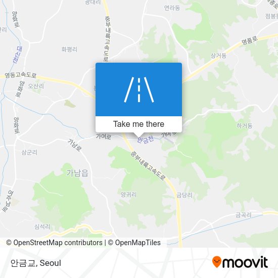안금교 map