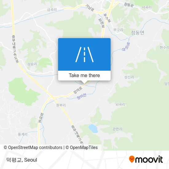 덕평교 map