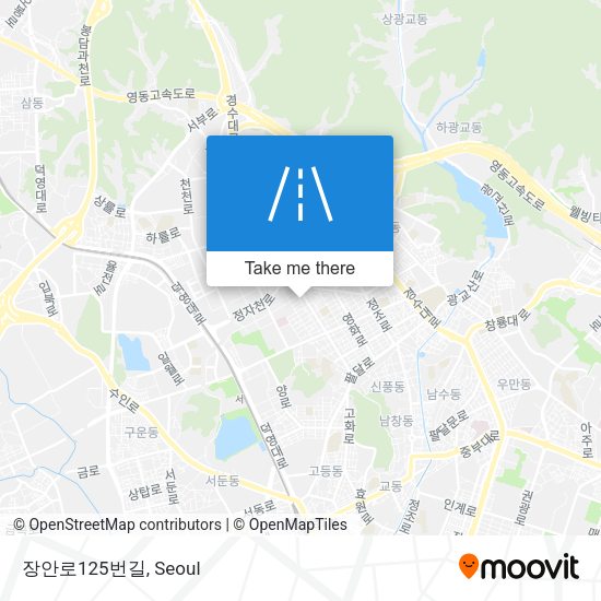 장안로125번길 map
