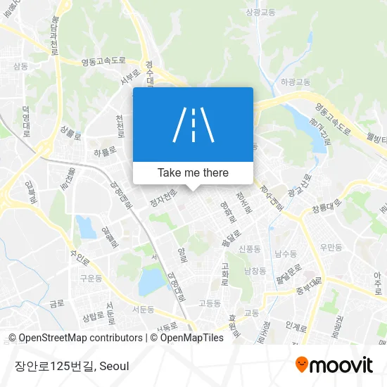 장안로125번길 map