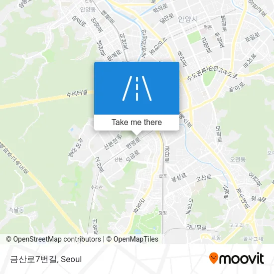 금산로7번길 map
