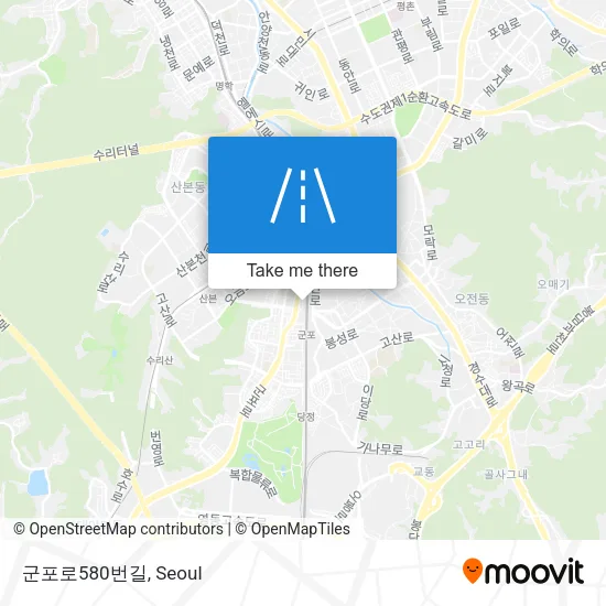 군포로580번길 map