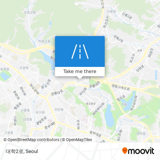 대학2로 map