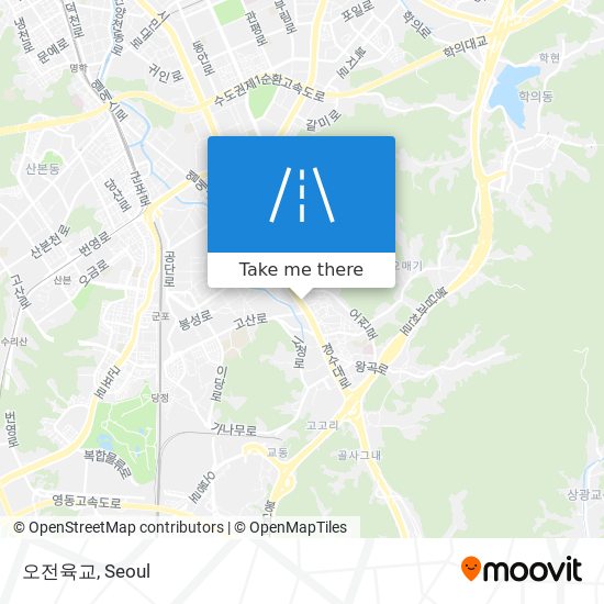 오전육교 map