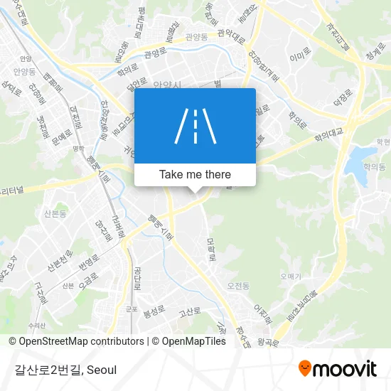 갈산로2번길 map
