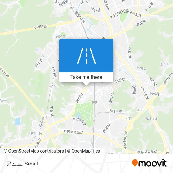 군포로 map