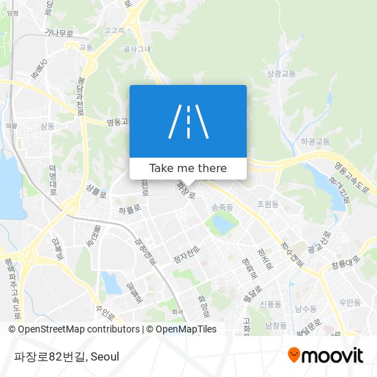 파장로82번길 map