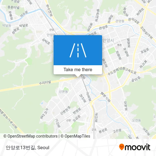 안양로13번길 map