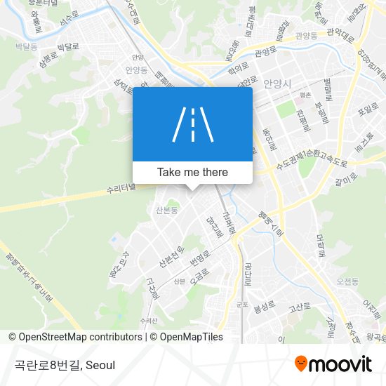 곡란로8번길 map