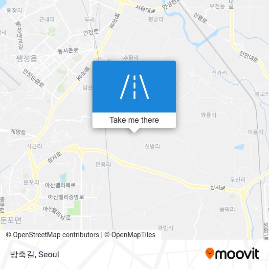 방축길 map