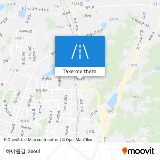 하야들길 map