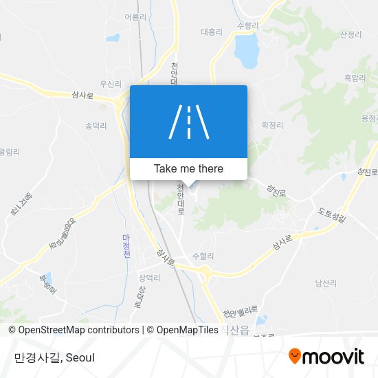 만경사길 map