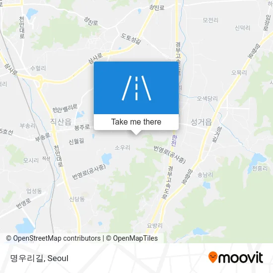 명우리길 map