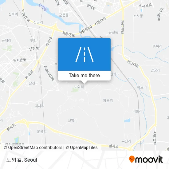 노와길 map