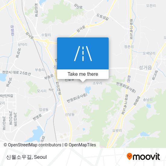 신월소우길 map
