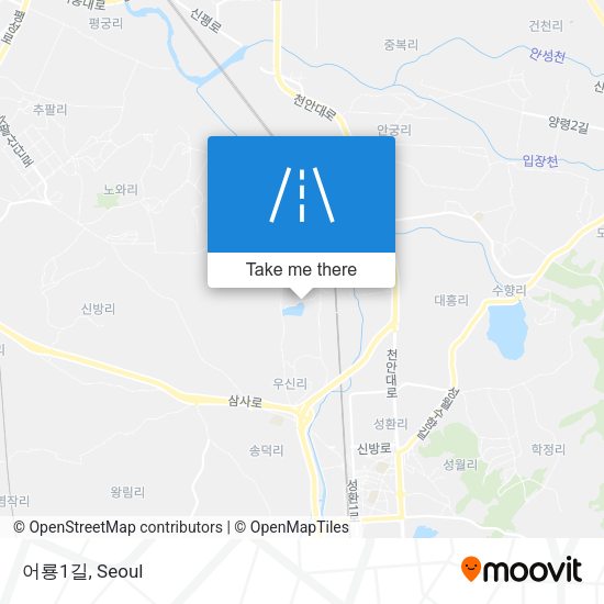 어룡1길 map