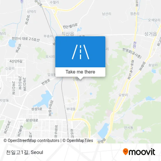 천일고1길 map